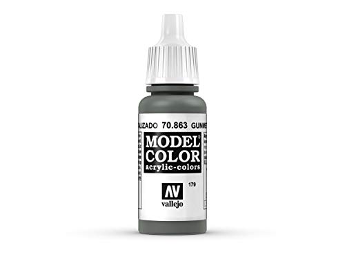 Farbe Vallejo Model Color 70863 Gunmetal Grey (17ml) von Vallejo