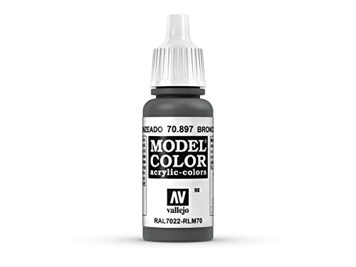 Farbe Vallejo Model Color 70897 Bronze Green (17ml) von AV Vallejo