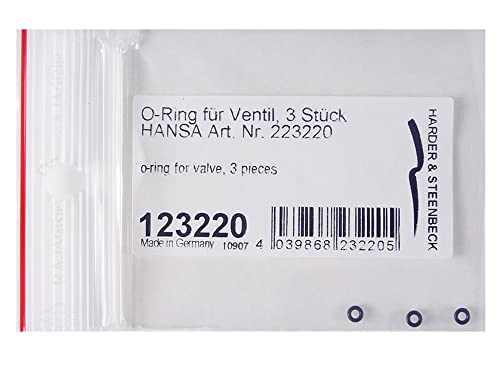 H&S 123220 O-ring for valve rod (3pcs) for all H&S + HANSA models von AV Vallejo