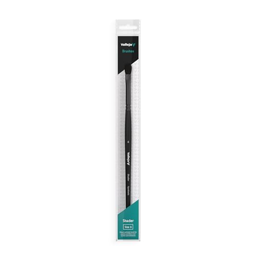 Pinzel Vallejo Shader B06006 Filbert Flat Synthetic Brush No. 6 von AV Vallejo