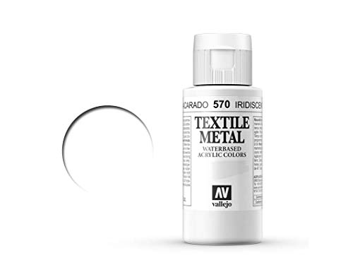 Textilfarbe Vallejo Textile Color 40570 Metallic Iridiscent (60ml) von AV Vallejo