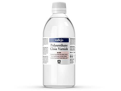 Vallejo 28650 Polyurethane Permanent Varnish Gloss (500ml) von AV Vallejo