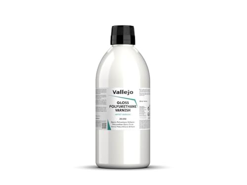 Vallejo 28650 Polyurethane Permanent Varnish Gloss (500ml) von AV Vallejo