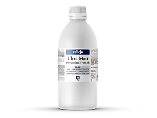 Vallejo 28653 Polyurethane Permanent Varnish Ultra Matt (500ml) von AV Vallejo