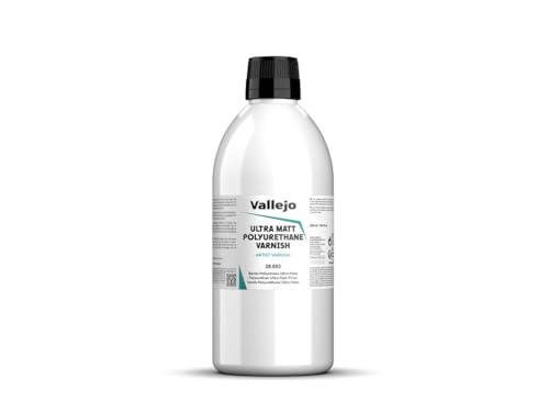 Vallejo 28653 Polyurethane Permanent Varnish Ultra Matt (500ml) von AV Vallejo