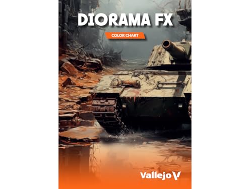 Vallejo CC331 Color Chart: Diorama FX (12 pages) von AV Vallejo