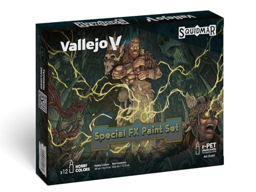 Vallejo Game Color 72207 Special FX Paint Set by Squidmar Miniatures (12x18ml) von AV Vallejo