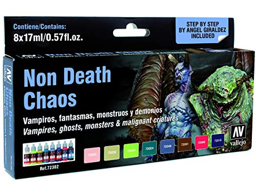 Vallejo Game Color Special Set 72302 Non Death Chaos (8) by Angel Giraldez von Vallejo