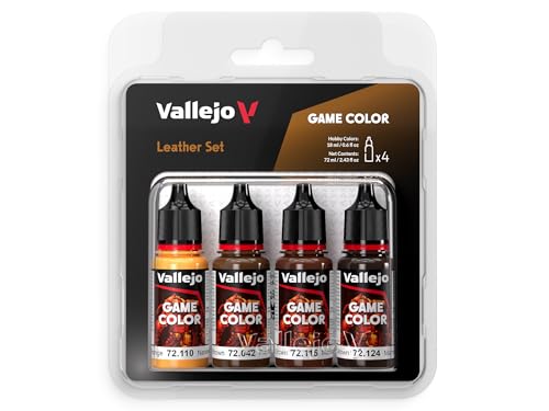 Vallejo Game Set 72385 Leather Set (4x18ml) von AV Vallejo