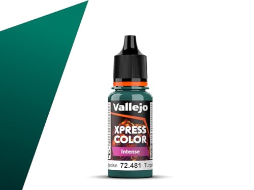 Vallejo Game Xpress Intense 72481 Heretic Turquoise (18ml) von AV Vallejo