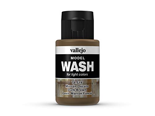 Vallejo Model Wash 76514 Dark Brown Wash (35ml) von Vallejo