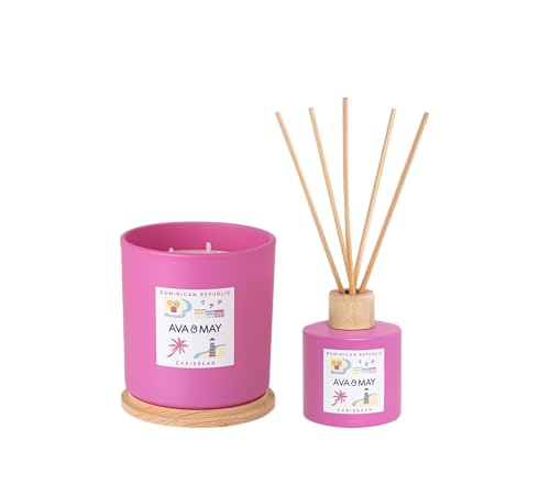 Dominican Republic Home Fragrance Set von AVA & MAY