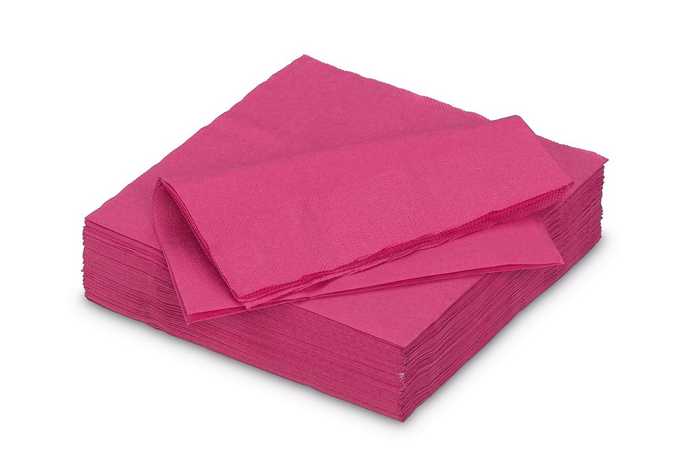 AVA Papierserviette, Servietten aus Papier 33x33cm 2-lagig 50 Stück Fuchsia Pink von AVA