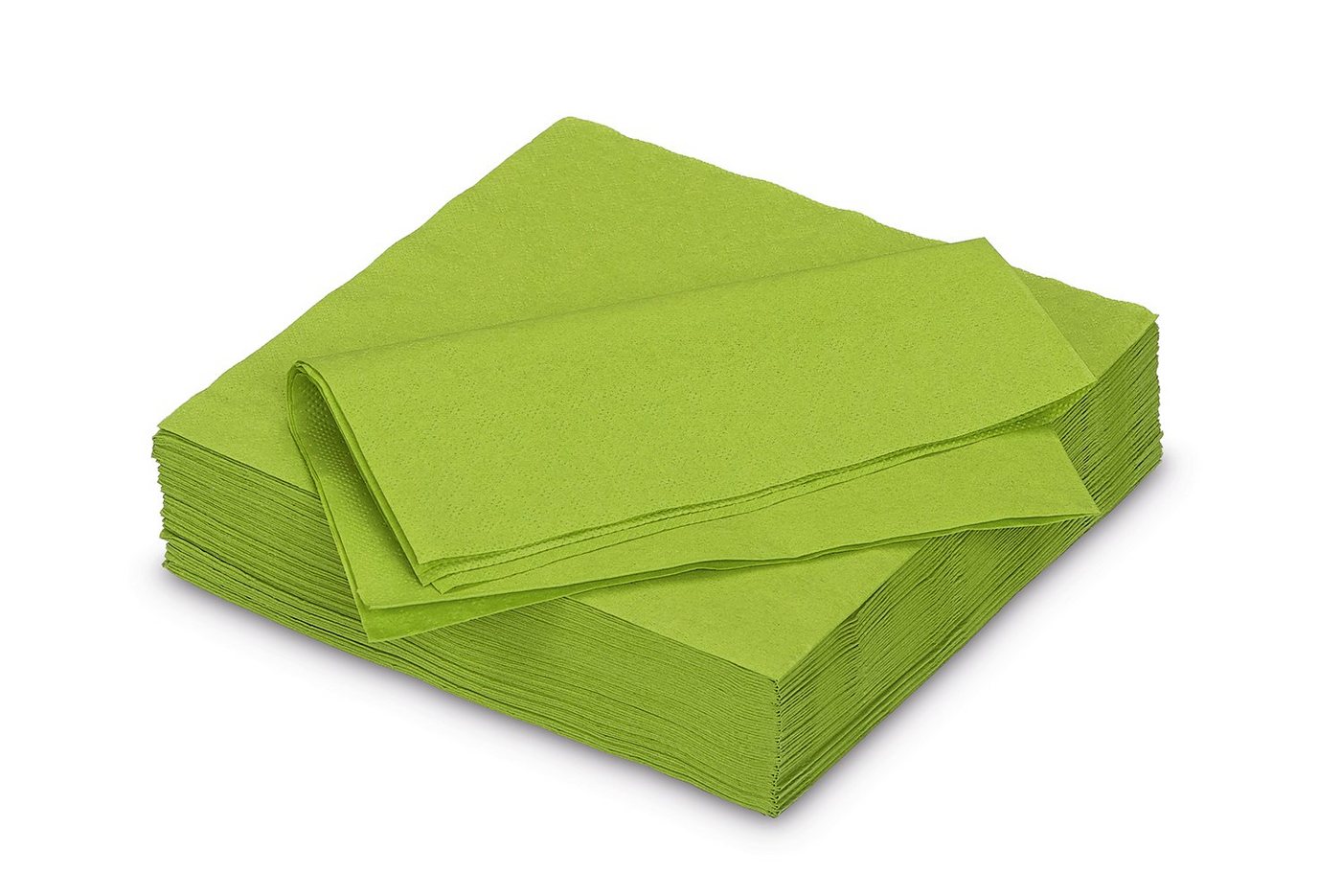 AVA Papierserviette, Servietten aus Papier 33x33cm 2-lagig 50 Stück Lindgrün von AVA