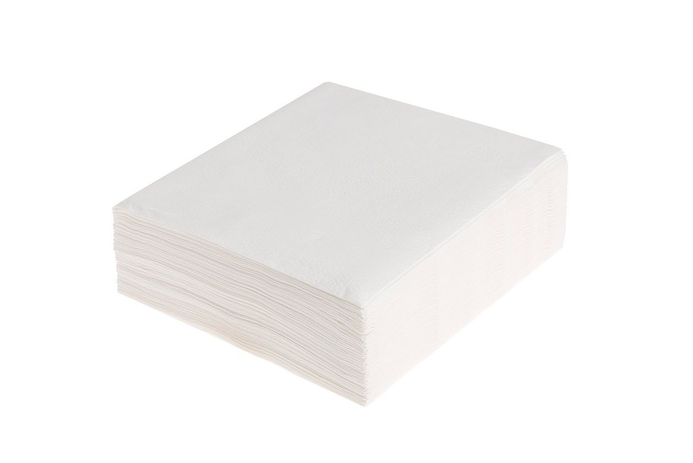 AVA Papierserviette, Servietten aus Papier 33x33cm 2-lagig 500 Stück Weiß von AVA