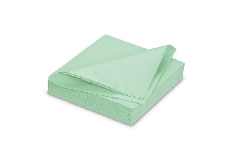 AVA Papierserviette, Servietten stoffähnlich 40x40cm 25 Stück Mint von AVA