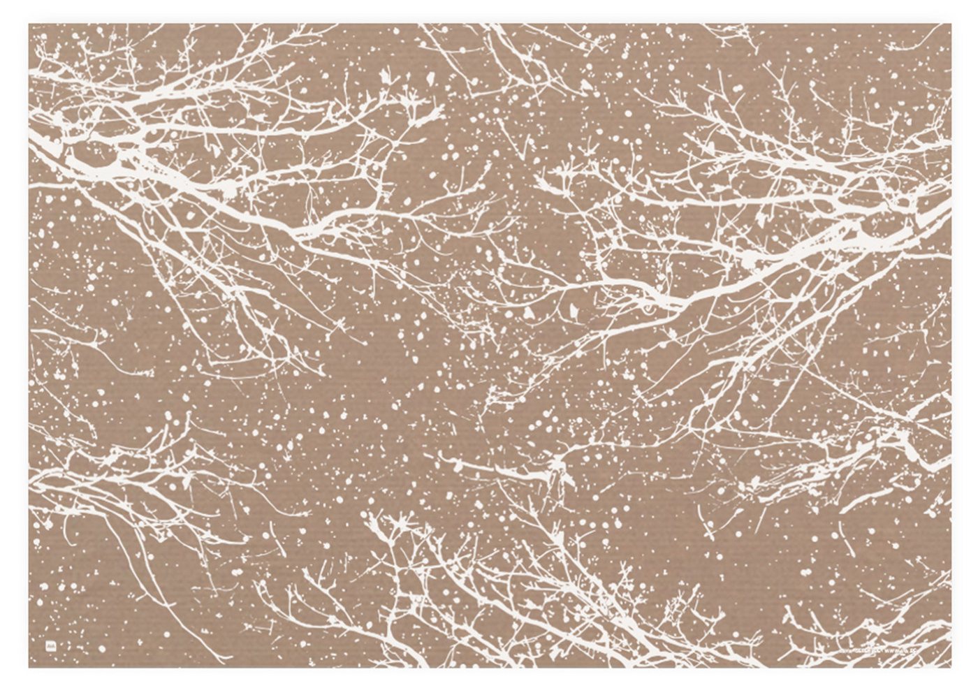 AVA Platzset, Tischsets aus Papier 43x30cm mit Winterzweige Muster 50 Stück Einweg AVA Platzset, Tischsets aus Papier 43x30cm mit Winterzweige Muster 50 Stück Einweg von AVA