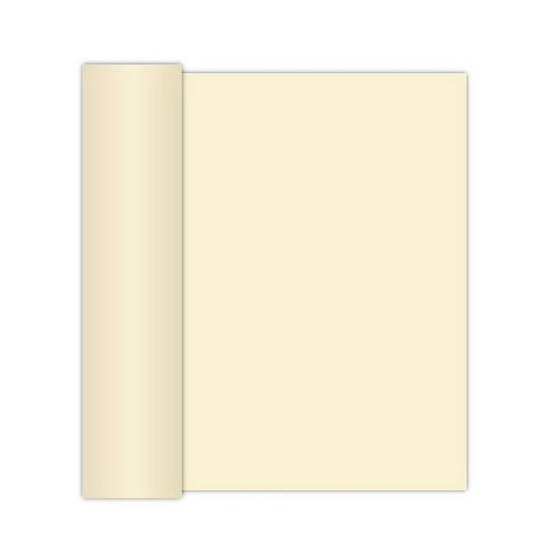 AVA Tischläufer, Tischläufer stoffähnlich 40cm x 6m Rolle Champagner von AVA