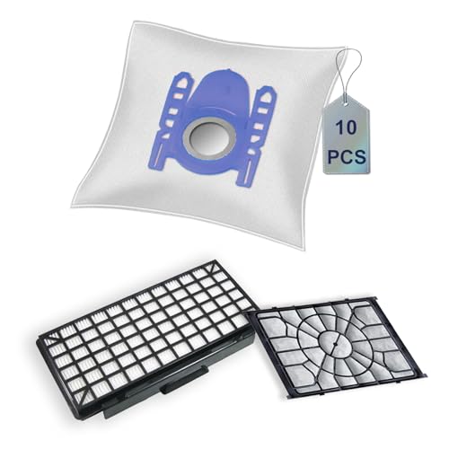 AVAENZO 10 Staubsaugerbeutel für Simens Q5.0 VSQ5X1230 extreme Silence Power Q8.0 VSQ8SEN72 Z7.0 IQ700 Typ G ALL Staubbeutel Hepa Filter Motorschutzfilter von AVAENZO