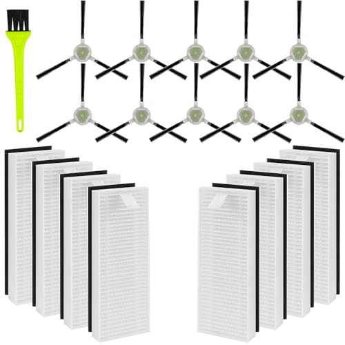 AVAENZO Zubehör Hepa Filter für Lefant M1, 8 HEPA-Filter 10 Seitenbürsten Roboter Staubsauger Ersatzteile. AVAENZO Zubehör Hepa Filter für Lefant M1, 8 HEPA-Filter 10 Seitenbürsten Roboter Staubsauger Ersatzteile. von AVAENZO