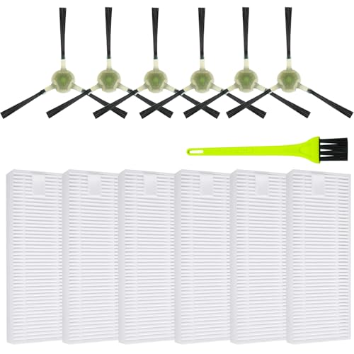 AVAENZO Zubehör Filter für Lefant M210p, Lefant M210 Pro, 6 HEPA-Filter 6 Seitenbürsten Roboter Staubsauger Ersatzteile AVAENZO Zubehör Filter für Lefant M210p, Lefant M210 Pro, 6 HEPA-Filter 6 Seitenbürsten Roboter Staubsauger Ersatzteile von AVAENZO