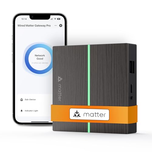 AVATTO Tuya Matter Zigbee Gateway, Thread Gateway, unterstützt Alexa, Google Assistant, Apple HomeKit und SmartThings Sprachsteuerung von AVATTO