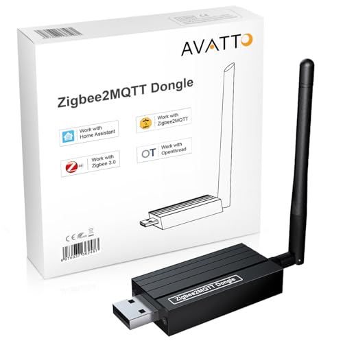 AVATTO Zigbee 3.0 Gateway, Home Assistant Gateway,Zigbee2mqtt Gateway, CC2652P-Chip, für Zigbee2MQTT oder ZHA in Home Assistant, Kompatibel mit Alles Zigbee-Geräten AVATTO Zigbee 3.0 Gateway, Home Assistant Gateway,Zigbee2mqtt Gateway, CC2652P-Chip, für Zigbee2MQTT oder ZHA in Home Assistant, Kompatibel mit Alles Zigbee-Geräten von AVATTO