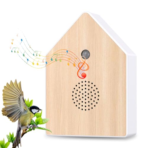 Vogelgezwitscher Bewegungsmelder, Vogelgezwitscher Box Toilette Bewegungsmelder Naturgeräusche Box mit Wandhalterung Soundbox Naturgeräuschebox Vogel Gesang für Bad Spa Gäste WC und Entspannung Vogelgezwitscher Bewegungsmelder, Vogelgezwitscher Box Toilette Bewegungsmelder Naturgeräusche Box mit Wandhalterung Soundbox Naturgeräuschebox Vogel Gesang für Bad Spa Gäste WC und Entspannung von AVCXEC