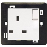AVE - Englische Steckdose Bs1363+Inter.1P Domus 441097TSS1/1P von AVE