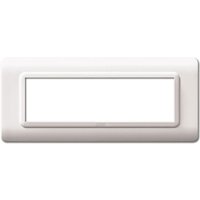 AVE - Platte für rechteckigen kasten tecnopolymer s44 7 module weiß - 44py07b von AVE