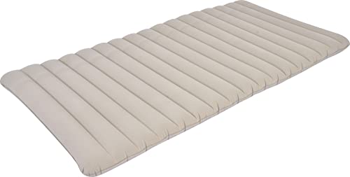 AVENLI Camping Luftmatratze für 1 Personen 183x97x12 cm aufblasbare Matratze Luftbett beige von AVENLI