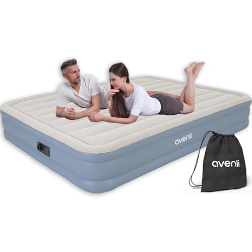 AVENLI Luftbett selbstaufblasend 2 Personen 203x152x33 cm – aufblasbare Matratze mit integrierter Pumpe, Komfortables Gästebett Camping & Zuhause AVENLI Luftbett selbstaufblasend 2 Personen 203x152x33 cm – aufblasbare Matratze mit integrierter Pumpe, Komfortables Gästebett Camping & Zuhause von AVENLI