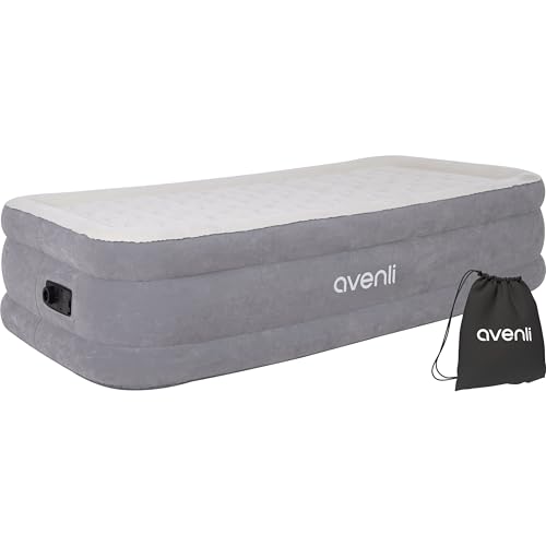 AVENLI Luftmatratze Luftbett selbstaufblasend für 1 Person 191x99x46cm aufblasbare Matratze Gästebett mit integrierter Pumpe extra hohe Liegefläche beflockte Oberfläche für Camping & Reisebett AVENLI Luftmatratze Luftbett selbstaufblasend für 1 Person 191x99x46cm aufblasbare Matratze Gästebett mit integrierter Pumpe extra hohe Liegefläche beflockte Oberfläche für Camping & Reisebett von AVENLI