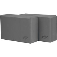 Avento - Yoga Block - Set mit 2 Stück - Grau von AVENTO