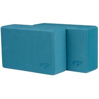 Avento - Yoga Block - Set mit 2 Stück - Türkis von AVENTO