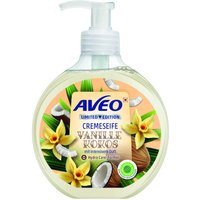 AVEO Flüssigseife im Spender Vanille Kokos 500 ml von AVEO