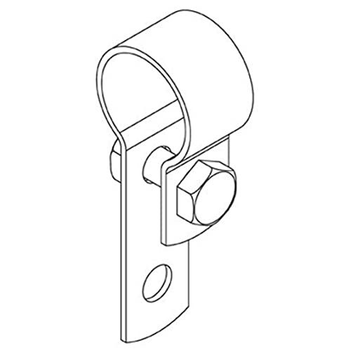 Klemmring mit Lasche, 1 1/4" (42,4 mm) von AVERDE