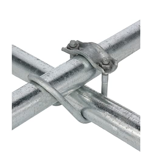 Kreuzbügel offen, A 1" (33,7 mm) x B 2" (60,3 mm) von AVERDE