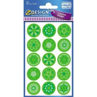 Creative Sticker Neon Blumen von AVERY ZWECKFORM