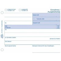 Avery Zweckform - Einnahme-/Ausgabebeleg din A6 quer nicht selbstdurchschreibend 1 Durchschlag 50 Bl. von AVERY ZWECKFORM