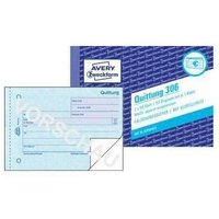 Quittung din A6 quer nicht selbstdurchschreibend 1 Durchschlag 2 x 50 Bl. Quittung din A6 quer nicht selbstdurchschreibend 1 Durchschlag 2 x 50 Bl. von AVERY ZWECKFORM