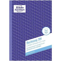 Avery Zweckform - Rechnung 704 A5 2x50 Blatt von AVERY ZWECKFORM