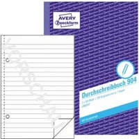 Durchschreibebuch din A5 1 Durchschlag 2 x 50 Bl. von AVERY ZWECKFORM