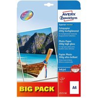 Fotopapier 'Superior Inkjet' 2572-50 Fotopapier 'Superior Inkjet' 2572-50 von AVERY ZWECKFORM