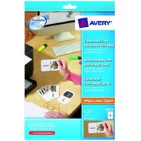 Lernkarten bedruckbar mit Band 100 Stück von AVERY ZWECKFORM