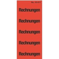 Ordner-Einsteckschilder Schmal Weiß 90x Stück von AVERY ZWECKFORM