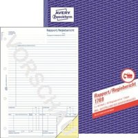 Avery Zweckform - Regiebericht din A4 selbstdurchschreibend 1 Durchschlag 2 x 40 Bl. Avery Zweckform - Regiebericht din A4 selbstdurchschreibend 1 Durchschlag 2 x 40 Bl. von AVERY ZWECKFORM