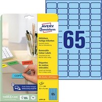 1.300 AVERY Zweckform Etiketten blau 38,1 x 21,2 mm 1.300 AVERY Zweckform Etiketten blau 38,1 x 21,2 mm von AVERY Zweckform