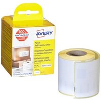 AVERY Zweckform Endlosetikettenrolle für Etikettendrucker ASS0722430 weiß, 101,0 x 54,0 mm, 1 x 110 Etiketten von AVERY Zweckform