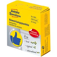 250 AVERY Zweckform Bewertungspunkte 3861 Daumen von AVERY Zweckform